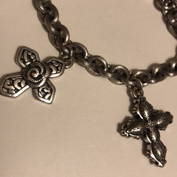 Vintage Brighton Cross charm Bracelet-retired - Picture 4 of 6